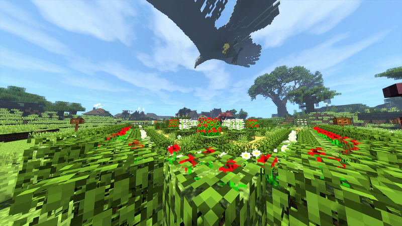 Grünanlage am Spawn