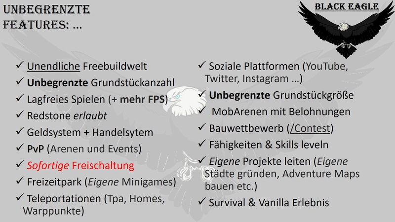 unbegrenzte Features 1